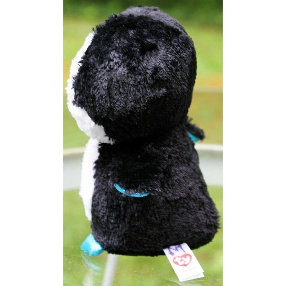 TY Beanie Boos Waddles the Penguin Plush White Blu - Picture 2 of 10